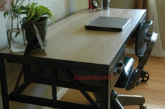 French Industrial Desk48