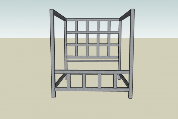 Bed-front